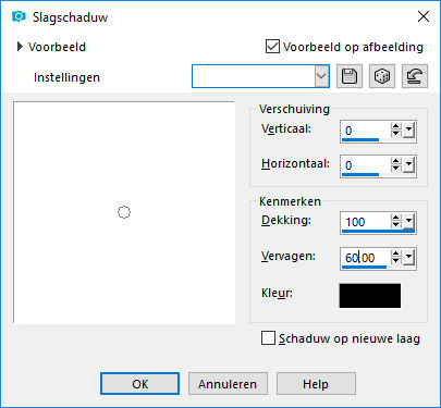 les 18   slagschaduw vrouw
