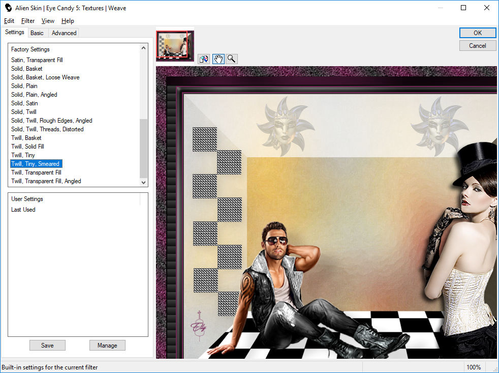 les 19 Eye candy 5 Textures Weave