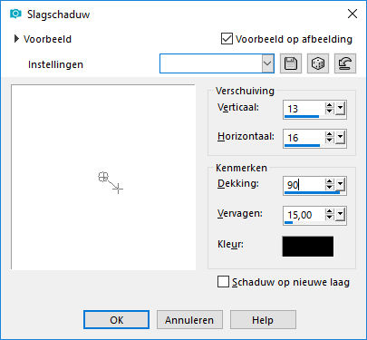 les 23 slagschaduw stuk hout