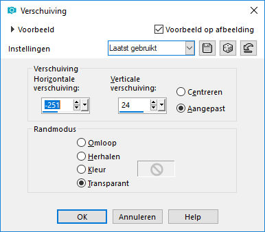 les 23 verschuiving 1e keer