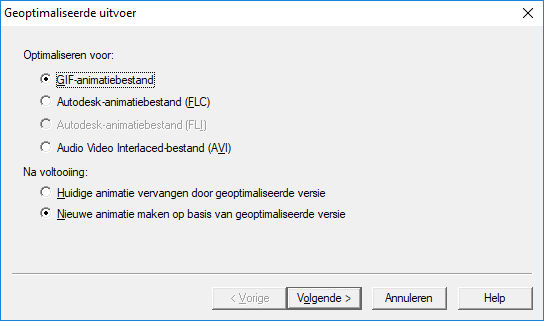 les 28 geoptimaliseerde uitvoer