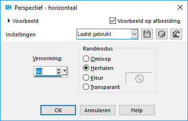 les 33 perspectief horizontaal