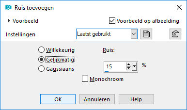 les 33 ruis toevoegen
