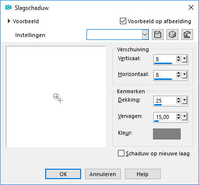 les 45 pnt 22 slagschaduw roodborstje
