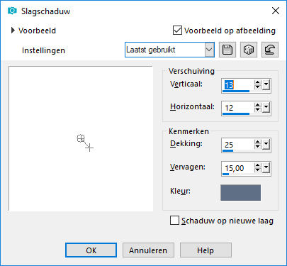 les 47 slagschaduw voor alles