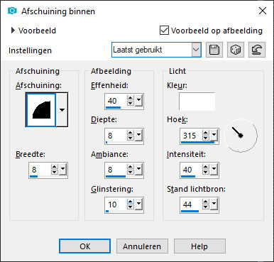 les 65   pnt 42   afschuining binnen rand