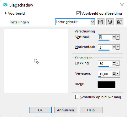 les 74 pnt 23 slagschaduw kerstboom
