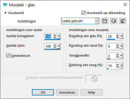 les 78 pnt 49 mozaiek glas