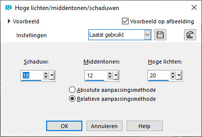 les 100 pnt 34 hoge lichten