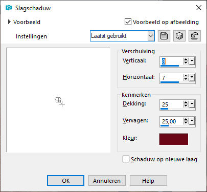 les 86 pnt 16 slagschaduw meisje