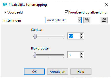 les 89 pnt 23 plaatselijke tonemapping masker