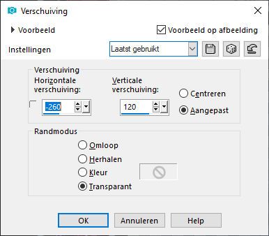 les 97 pnt 13 verschuiving